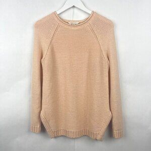 Sunday Sunday Ballet Pink Wool Blend Pullover Sweater Size Small